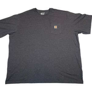 Carhartt Men's T-Shirt - Grey 2Xl (K87-HGY)